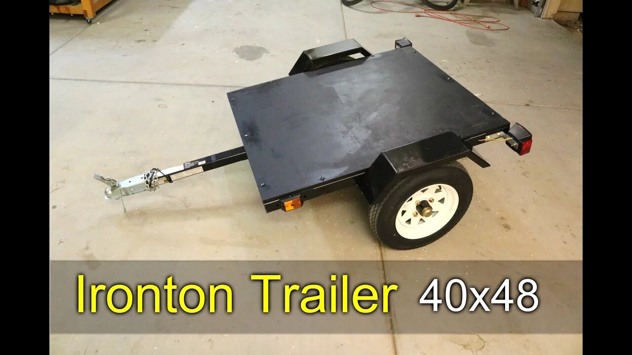 Ironton Utility Trailer - How To Assemble