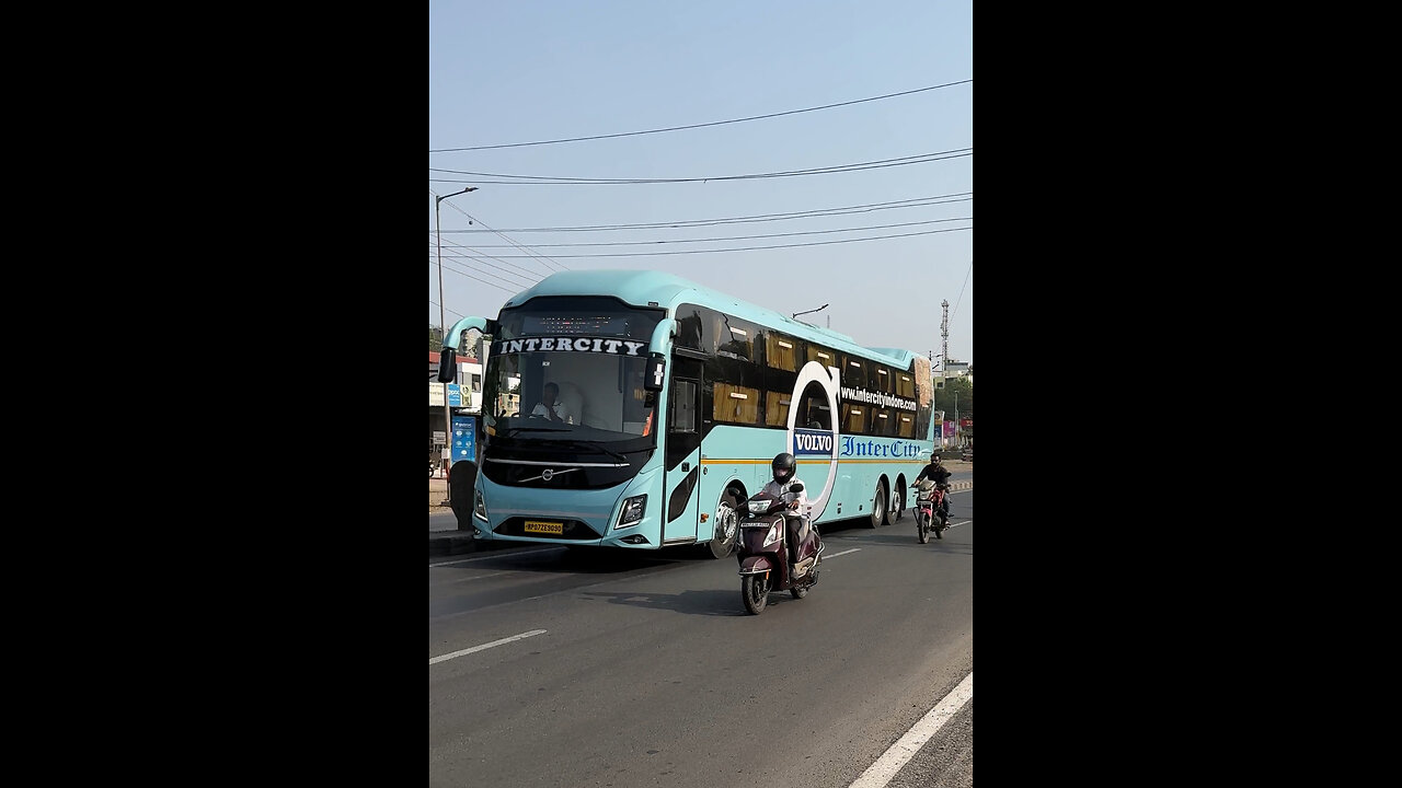 Intercity Volvo arriving Pune on early morning🔥