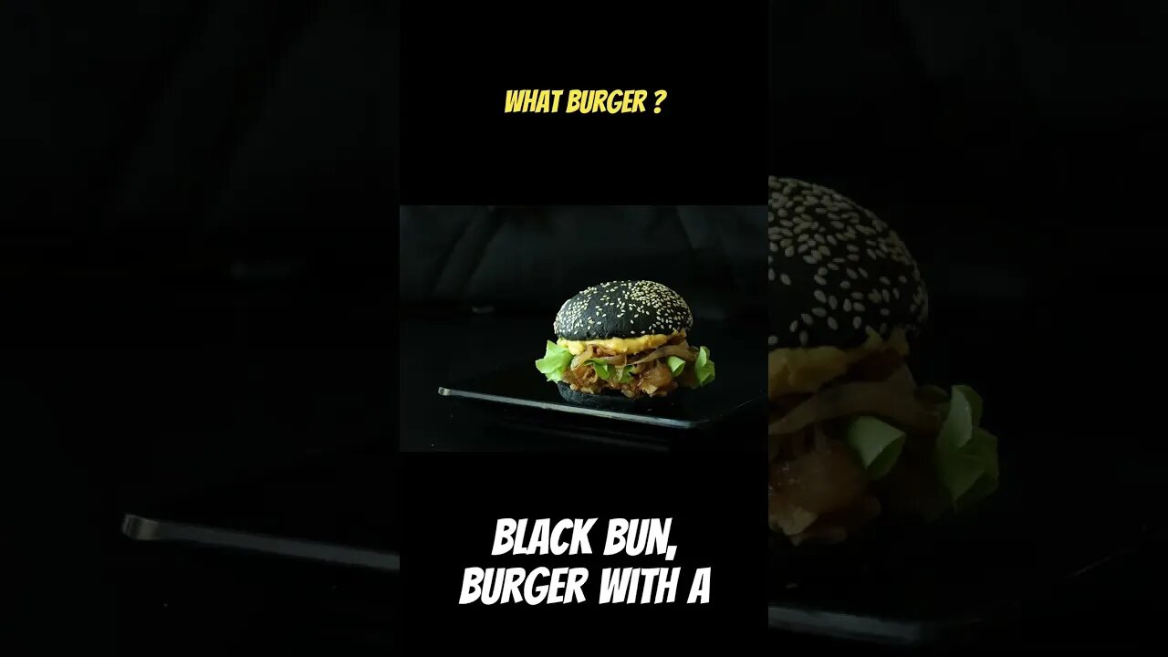 Black Burger - #shorts