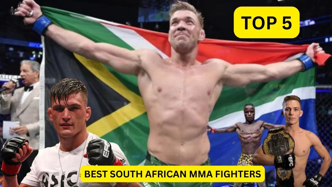 Top 5 South African MMA Fighters Of All Time