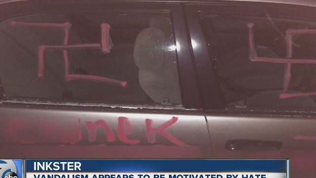 Inkster police investigating two racial vandalism incidents they believe are connected