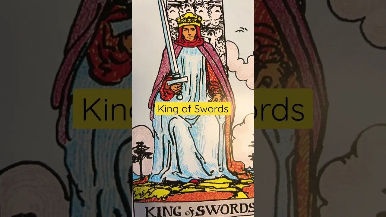 King of Swords #shorts #learntarot