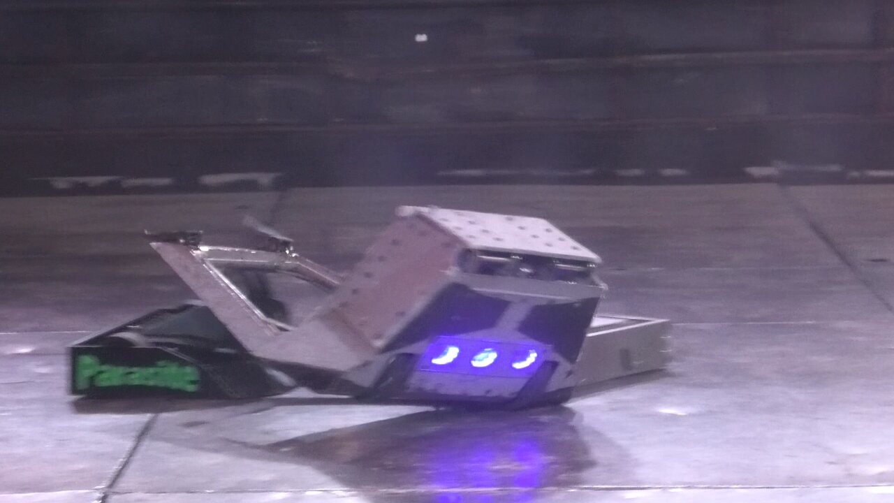 Extreme Robots Guilford 2023: Parasite Vs Backflip Vs Bandit