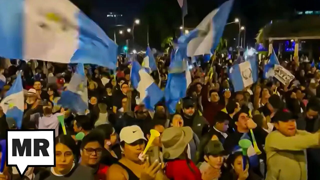 Good News For Guatemala: Streets Flood With People Celebrating Progressive Victory