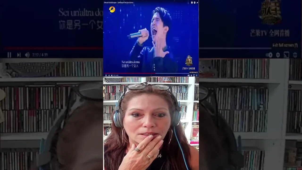 SHOCK & AWE! Dimash - Confessa #shorts #reaction #music