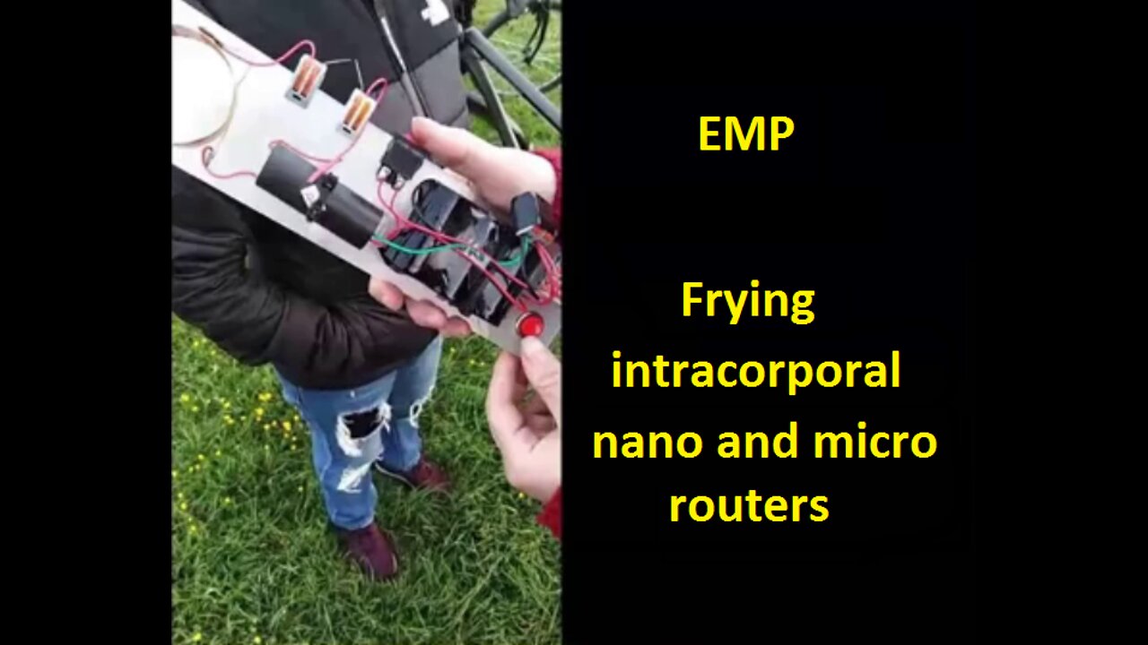 Frying intracorporal nano and micro routers (EMP)