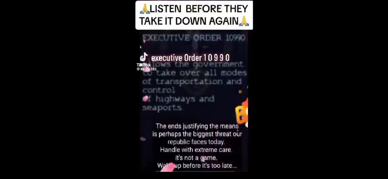 U.S. EXECUTIVE ORDERS