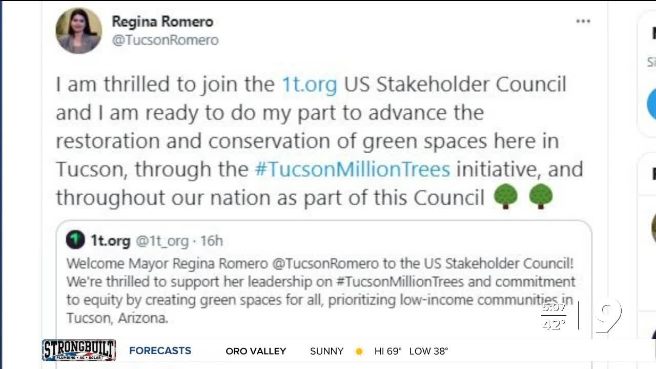 Mayor Romero joins effort to plant more trees in Tucson