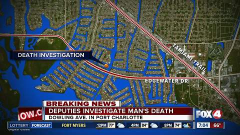 Investigation under way after body found in water in Port Charlotte