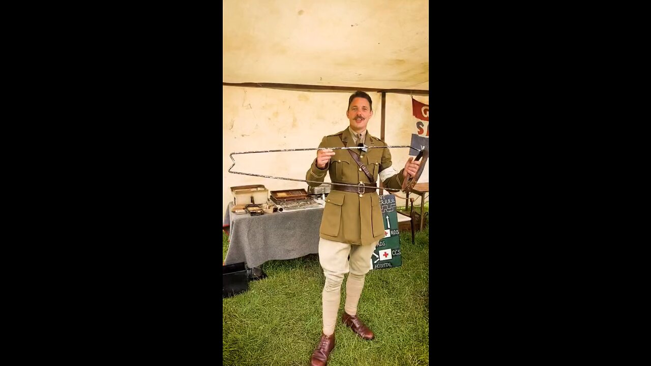 Surgeon’s kit in WW1