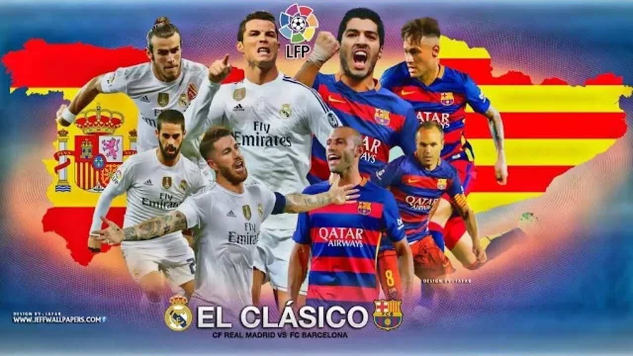 EL CLASICO🔥🔥 CF REAL MADRID VS FC BARCELONA (FIFA GAMEPLAY) - JAMUS GAMING