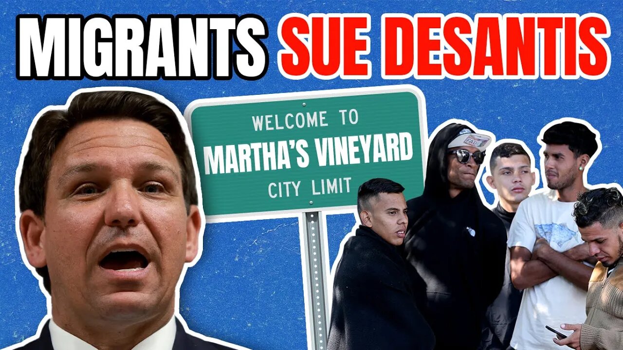 Martha's Vineyard Migrants Are SUING DeSantis | @Pat Gray Unleashed