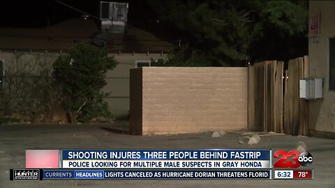 BPD: Shooting in Central Bakersfield leaves 3 people injured