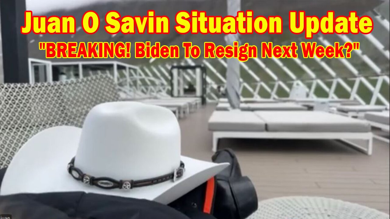 Juan O Savin BIG Intel July 4: "Biden To Resign Next Week? Who Steps In?"