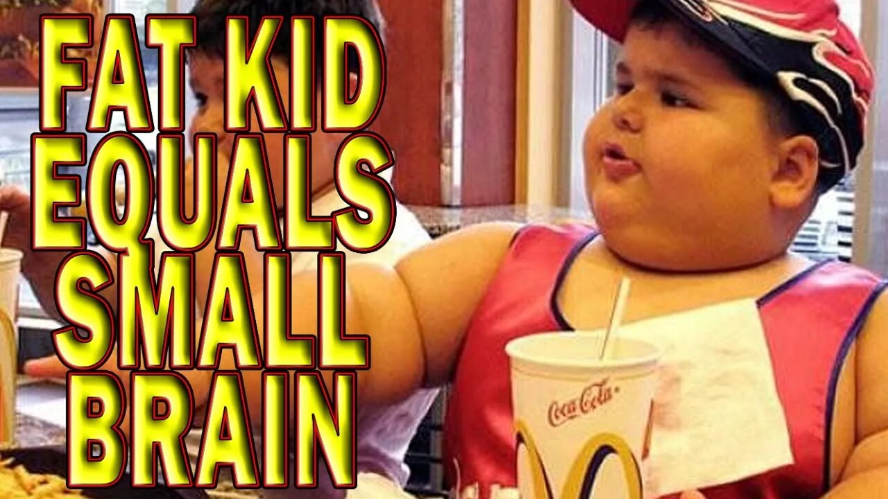 Fat Kids Have Smaller Brains