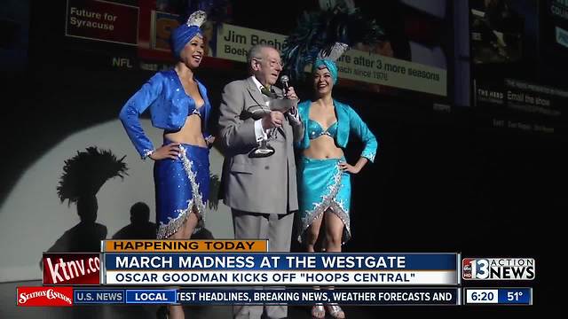 Oscar Goodman kicks off Hoop Central at Westgate
