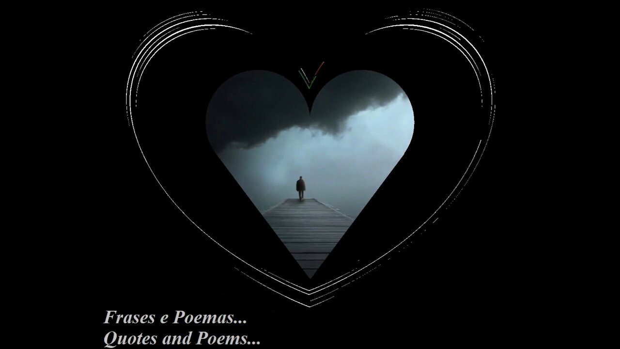 A solidão já tomou conta da minha alma, a tristeza é grande... [Frases e Poemas]