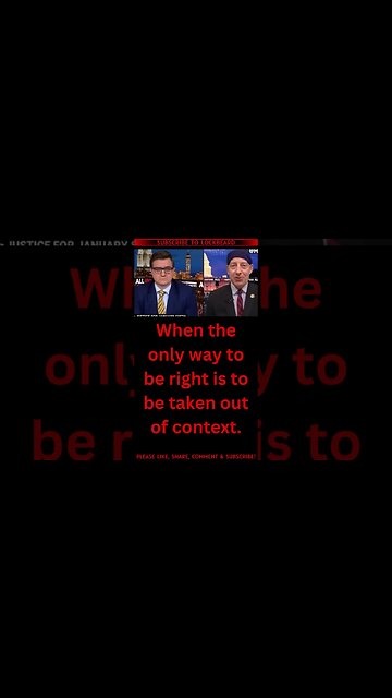 OUT OF CONTEXT MAKES RIGHT Part 2