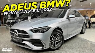 NOVO MERCEDES BENZ CLASSE C C200 AMG LINE 2022 É O MELHOR DA CATEGORIA! NÃO DÁ CHANCE PRA BMW E AUDI