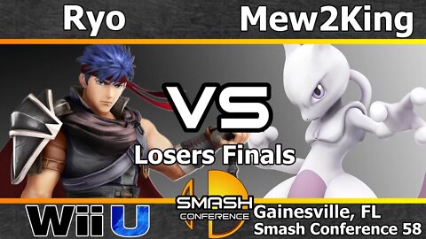 MVG|Ryo (Ike) vs. COG MVG|Mew2King (Mewtwo) - Losers Finals - SC58