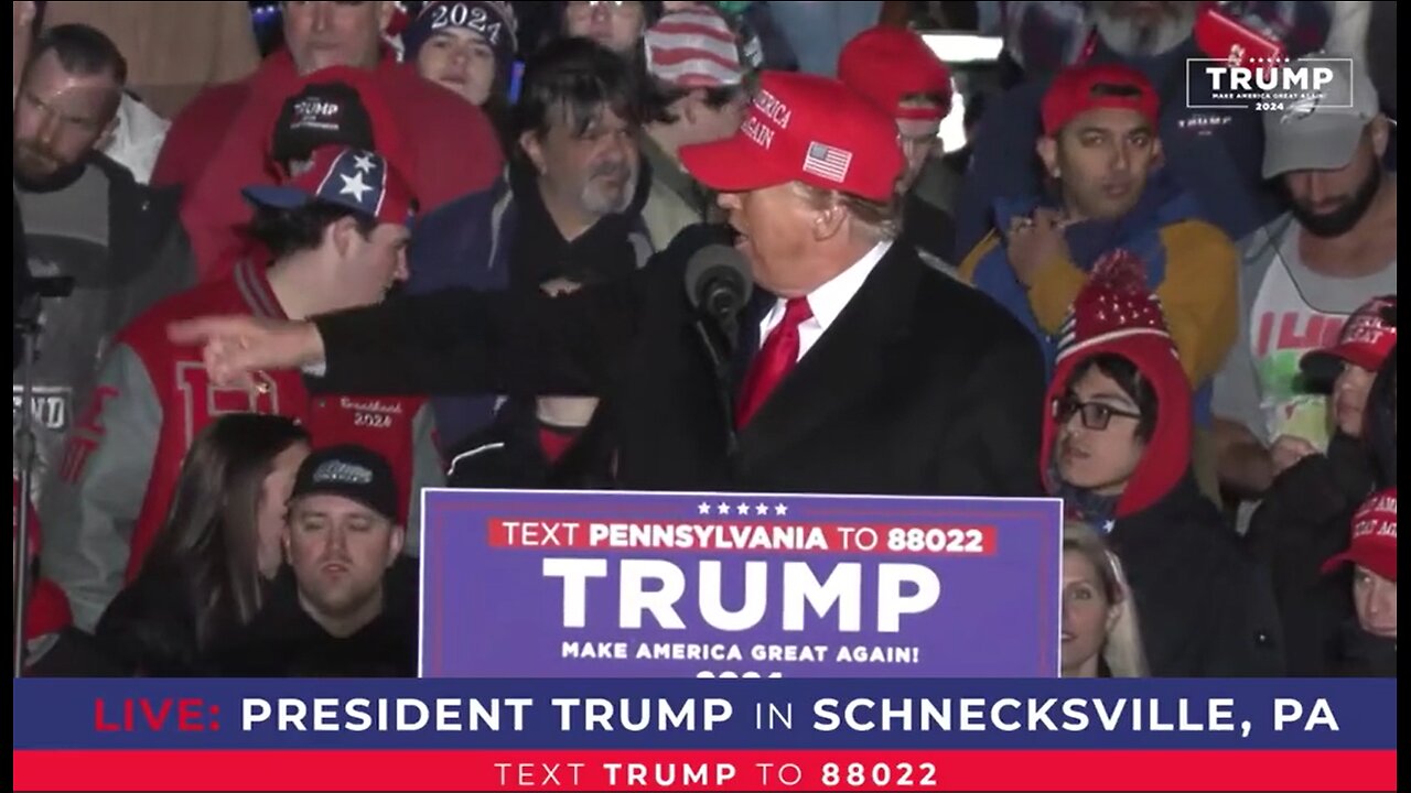 Trump Rally in Pennsylvania: President Trump Speaks in Schnecksville, PA (April 13)