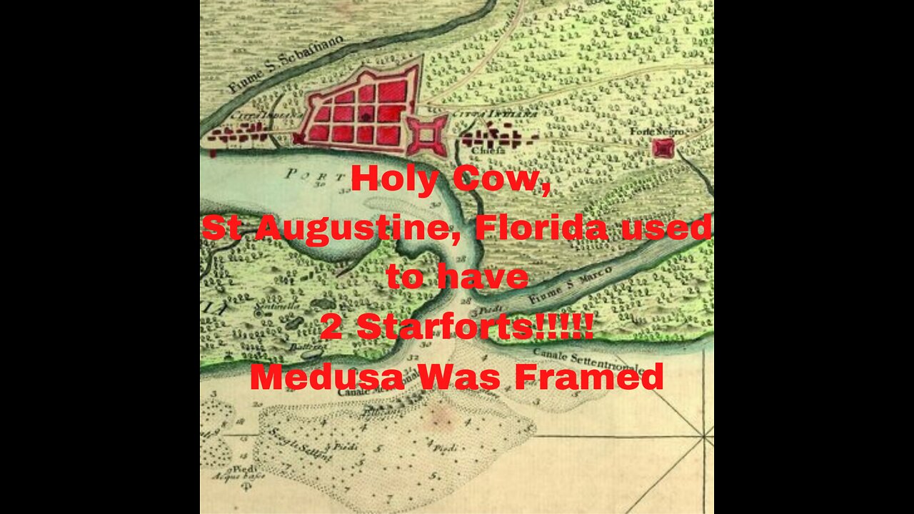 St Augustine used to have 2 STARFORTS! #tartaria #starfort #freeenergy #staugustine