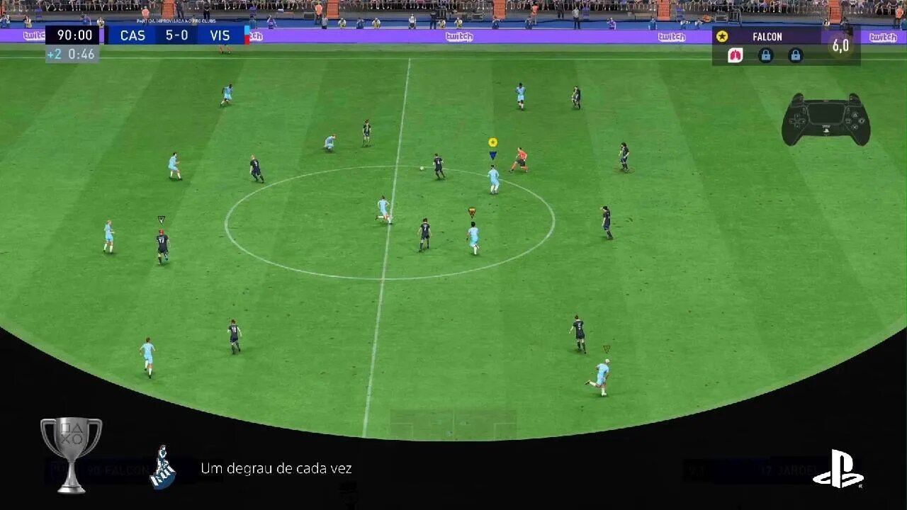 Um degrau de cada vez - Chegue ao nível 7 em uma temporada do VOLTA FOOTBALL ou do Pro Clubs - FIFA