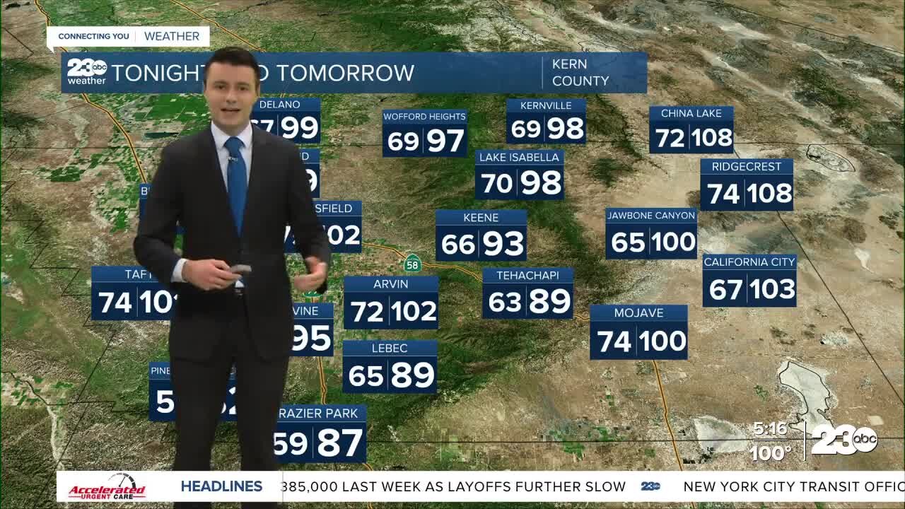 23ABC Evening weather update June 3, 2021