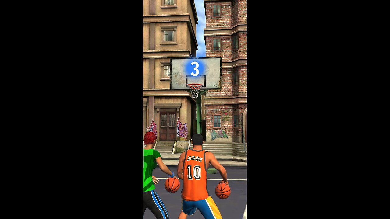 Basketball match 1 vs 1 😱