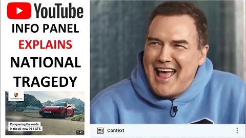 Youtube Info Panel Explains National Tragedy (featuring Norm Macdonald)