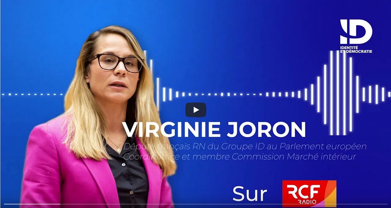 📻 Extension du pass sanitaire européen, Virginie Joron est linvitée de la radio RCF