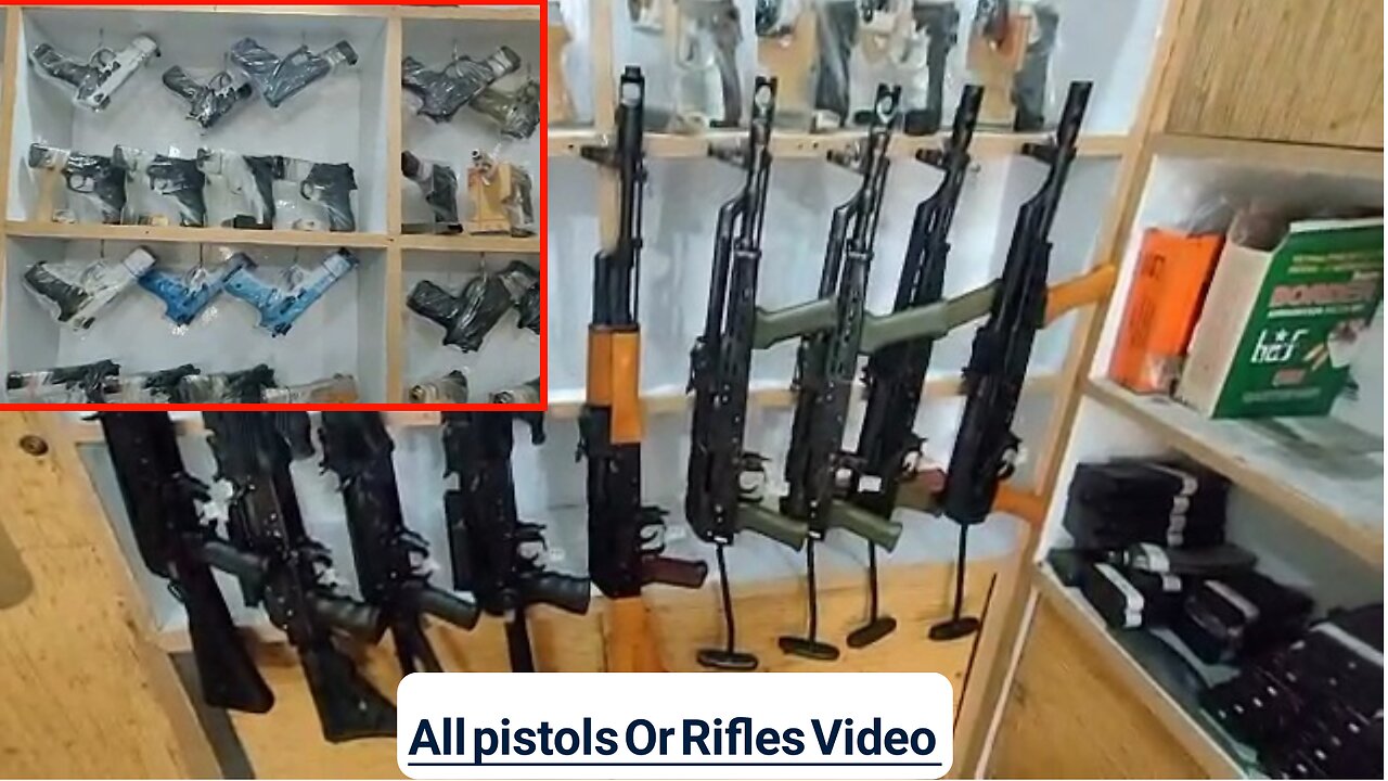 AMD RIFLES - AK47 KALASHNIKOV-TT30BORE PISTOLS-9MM PISTOLS -SAIGA RIFLES ALL IS BEST