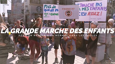 La grande marche des enfants pour un retour à l'école