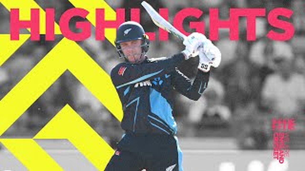 Allen Hits 83 off 53 Balls | Highlights - England v New Zealand | 3rd Men's Vitality IT20 2023