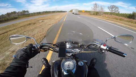 Testing Aerodynamics Behind a Semi-Truck