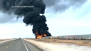 Train Derailment Saskatchewan Canada