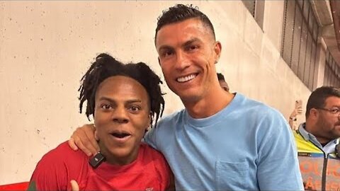 Cristiano Ronaldo met his biggest fan @IShowSpeed #ishowspeed #speed #ronaldo