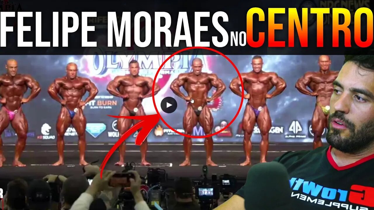 FELIPE MORAES SUPERA EDUARDO CORREA E LUCAS COELHO NO MR. OLYMPIA!