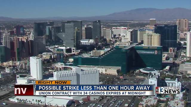 Culinary Union could strike anytime as Las Vegas deals expire