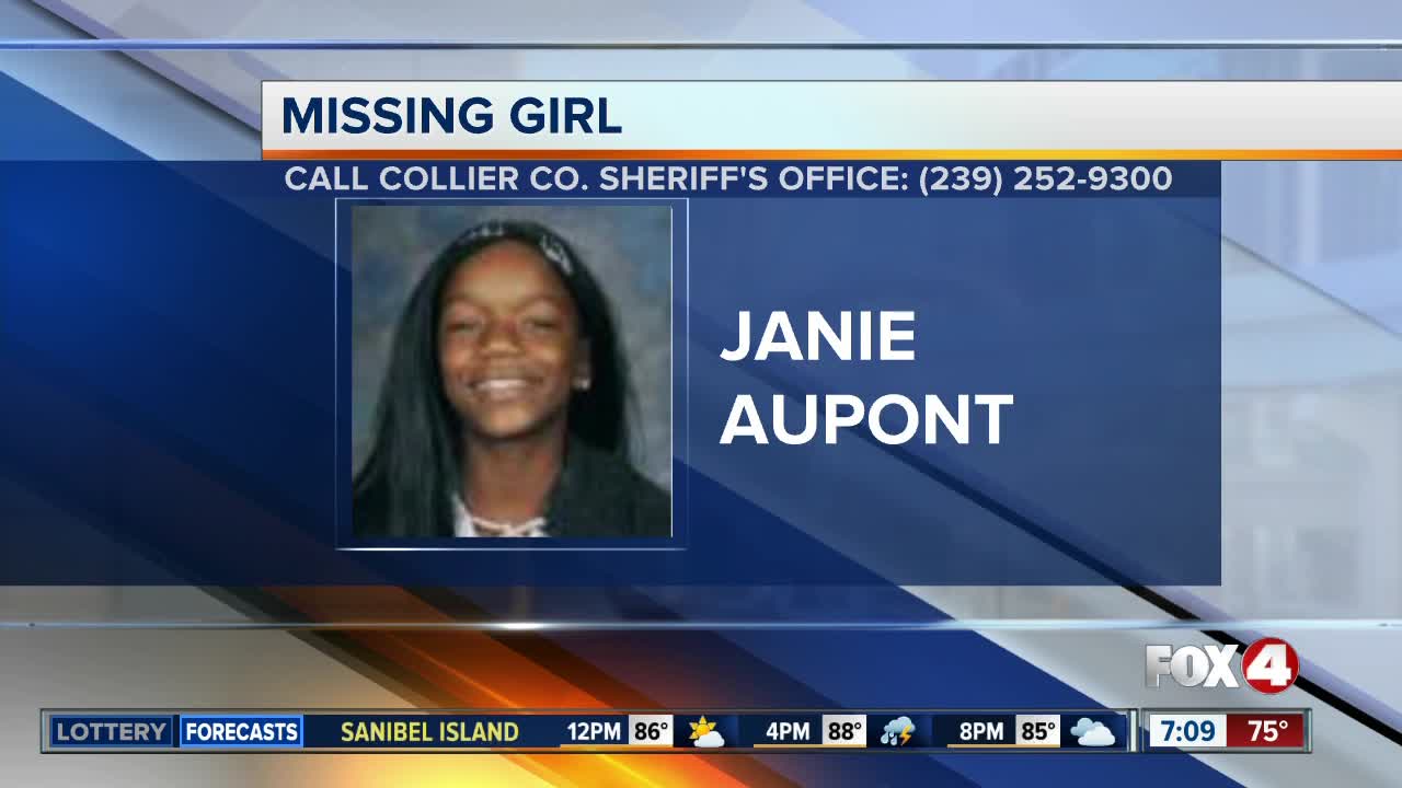 12-year-old Janie Aupont reported missing in Golden Gate, Florida