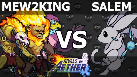 RIVALS OF AETHER - Mew2King vs. Salem