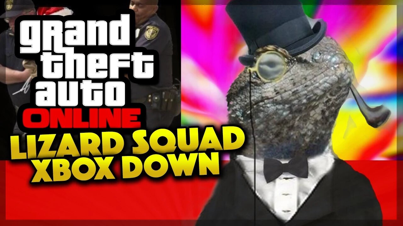 LIZARD SQUAD RETURNS! XBOX LIVE DOWN! - GTA 5 Gameplay