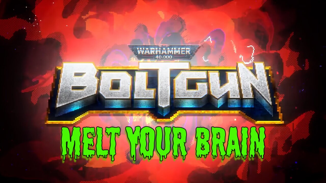 MELT YOUR BRAIN with Warhammer 40K Boltgun’s Pixel Carnage!