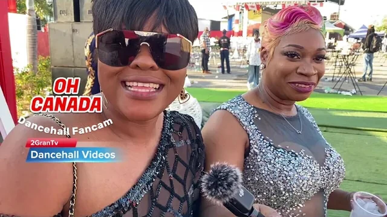 Exclusive dancehall fancam interview Oh Canada 🇨🇦 2023