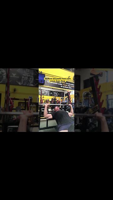 2 dicas para te ajudar a melhorar um ponto fraco do seu músculo #shorts