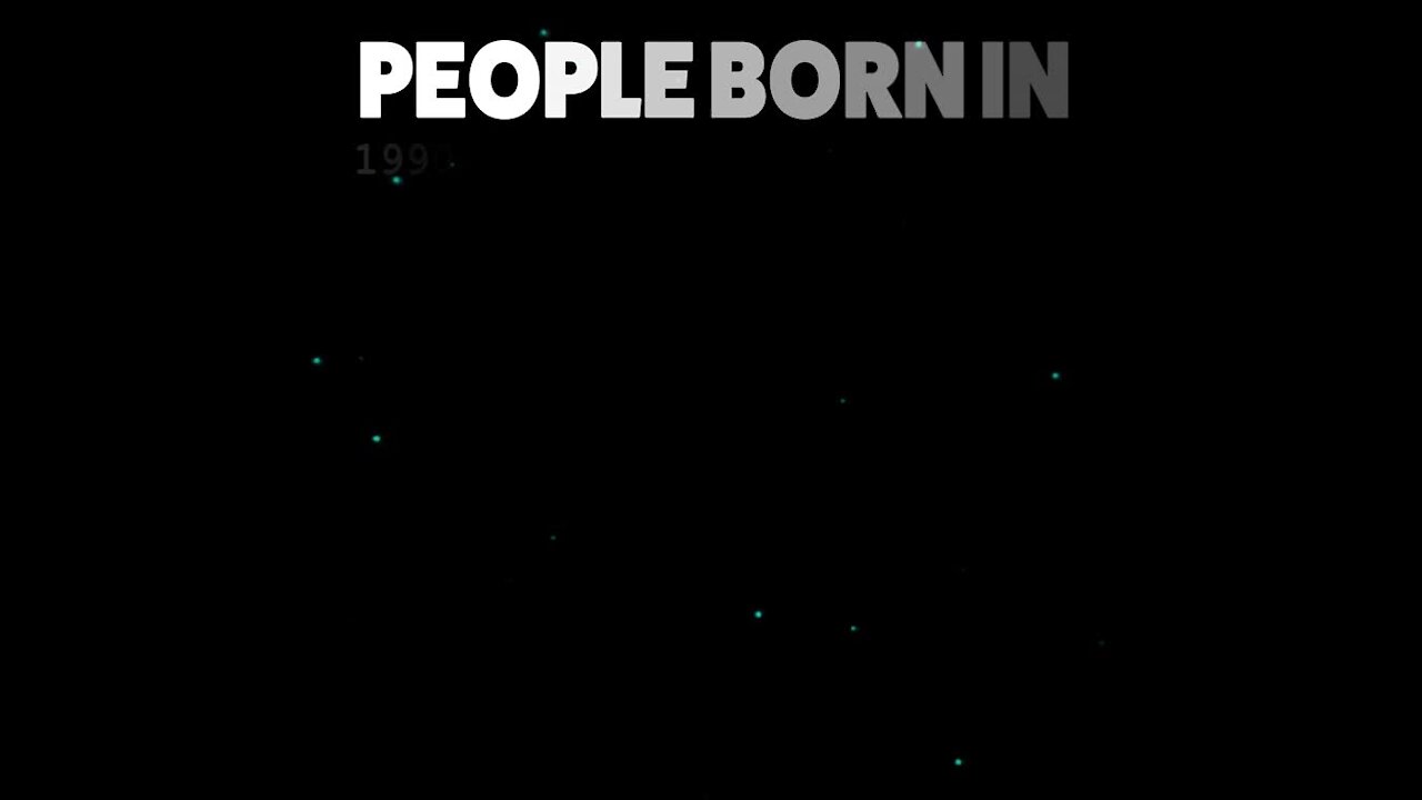 People born 1990 1999 [GMG Originals]