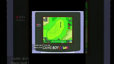 Mario Golf (Game Boy Color ) - Nintendo Power Previews 28 segment ( #shorts edit) #mario #nintendo