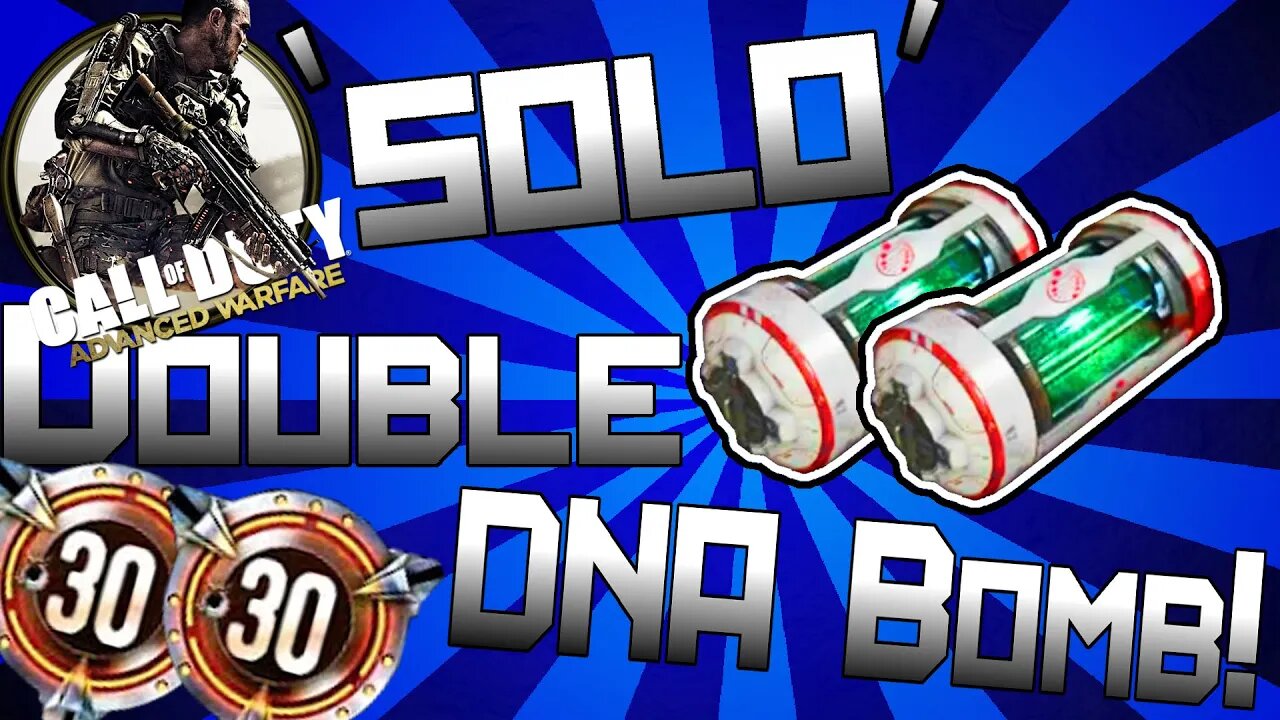 Advanced Warfare: *SOLO* 'DOUBLE DNA BOMB!' 68 - 1 (68.00 K/D RATIO)!
