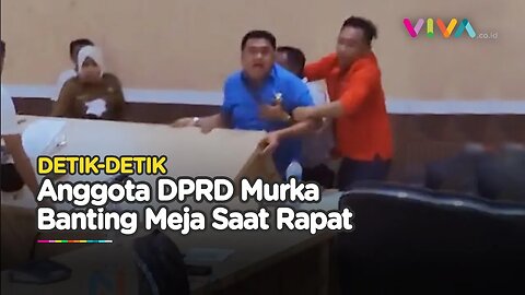 Cekcok dengan Kepala Dinas, Anggota DPRD Boalemo Murka Banting Meja