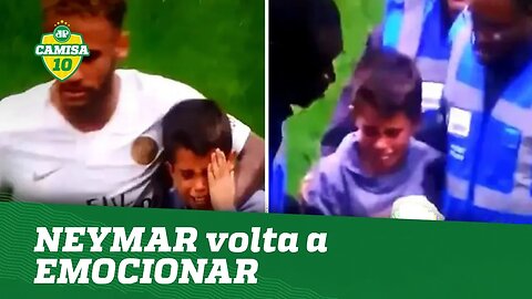 Exemplo! NEYMAR volta a EMOCIONAR o mundo em jogo!